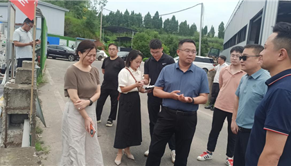 石鎮槐率隊督辦垃圾填埋場環督反饋環境問題整改工作